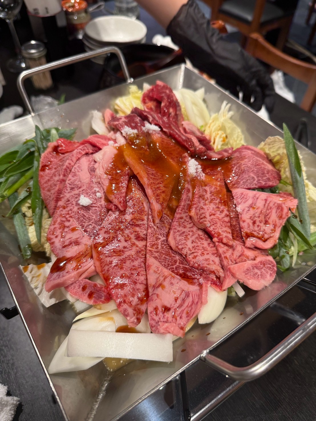 富鶴のテッチャン鍋